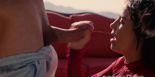 XEROTICAPASS - Seductive babe Kylie Rocket enjoys an outdoors sensual sex with her lover (Brad Newman)