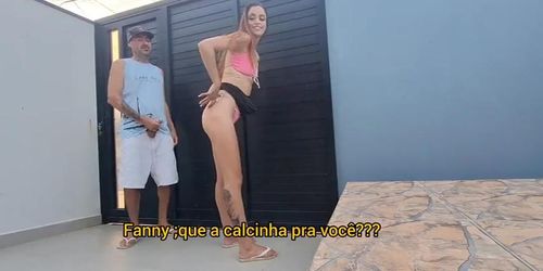 Hot Married Redhead Cheats On Hubby With Neighbor In Backyard Quickie - Teen Fanny Squirting & Outdoor Sex