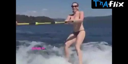 Chelsea Handler Breasts,  Bikini Scene  in Chelsea Handler Waterskiing