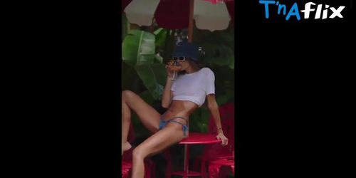 Izabel Goulart Butt,  Thong Scene  in Izabel Goulart's Sexy Tropical Shoot