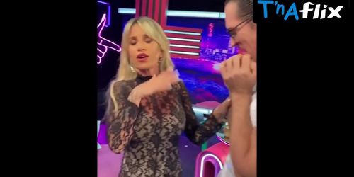 Florencia Pena Butt,  Breasts Scene  in Florencia Pena Wearing A Sexy Hot See Through Outfit On Lpa Tv Show