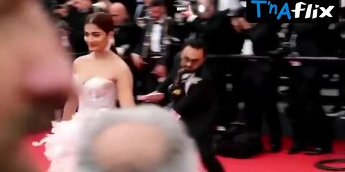 Pooja Hegde Sexy Scene  in Pooja Hegde Hot Look At The Annual Cannes Film Festival
