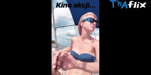 Monika Dryl Bikini Scene  in Monika Dryl Sexy Bikini Sailing