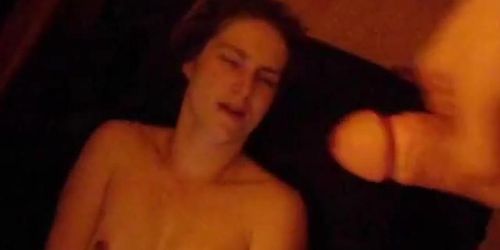 Naked Mom Humiliated by Dick on Face
