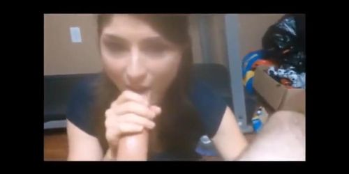 Huge Cumshot Compilation - Annalee Blue Loves Facials & POV Blowjob