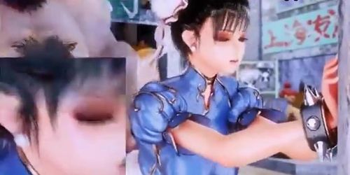 Fighting Girl Li - Defeated and automatically assaulted - FPS60