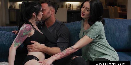 ADULT TIME Pregnant Cuckquean Charlotte Sins Wants Her Hubby To Fuck Their Doula So She Can Watch (Anna De, Anna de, Seth Gamble)
