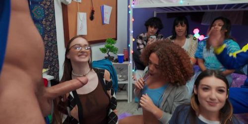 Dormitory Delights With Hazel Moore, James Angel, Willow Ryder, Violet Gems, Kai Jaxon (Angel Ryder, Jessa Rhodes, Xander Corvus)