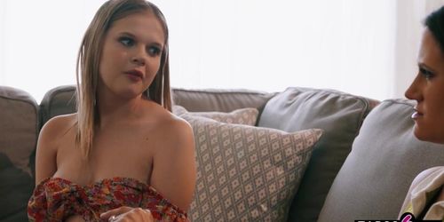Married couple with Penny Barder interviews teen babysitter Coco Lovelock (Penney Play, Pure_Taboo Pure_Taboo, Seth Gamble)