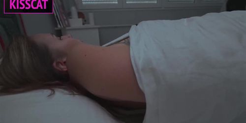 Step mother came to step son&#'s house after fight with husband and fuck in share bed till cum inside (Cowgirl)