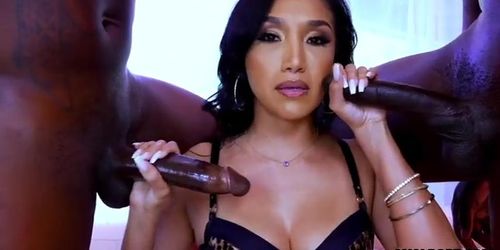 Evil Angel: Vicki Chase's Interracial Double Penetration (Lizzy Merova, Moxxy Minx, Rob Piper)