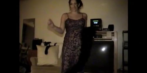 ex carla lingerie dance fuck suck and swallow. (Ex Girlfriend, Mariah Koenig)