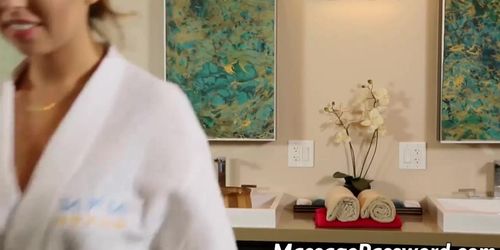 She fought hard but in the end couldn't resist his fat dick (Cristi Ann, Melissa Moore)