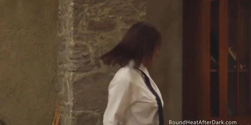 Lesbian Slaves Controlled By Cruel Mistress With Big Tits (Angel Princess, Cayla Lyons, Victoria Pure)