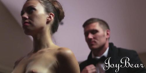 Submissive Brunette Tiffany Doll Sucks Off Her BDSM Master And Gets Her Pussy Nailed hit bdsm joy Sparkbang (Lara Page, Marc Rose)