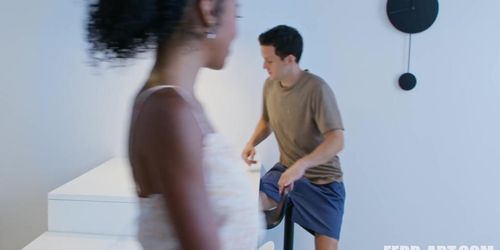 Unexpected Journey Of Love Turns Into Hardcore Sex FERR-ART - Ebony Barbie (Alex Love)