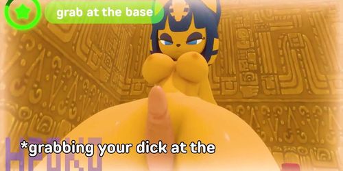 [Hentai JOI] Ankha Dominates You In Her Private Room In Egypt~ [JOI Game] [Edging] [Anal] [Countdown]