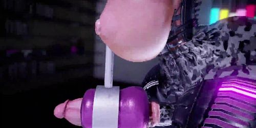 3D Slut Needs Monster Futa Dick
