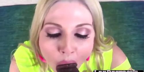 Charming big boobs Christie Stevens auditions and fucks in POV (Lexington Steele)