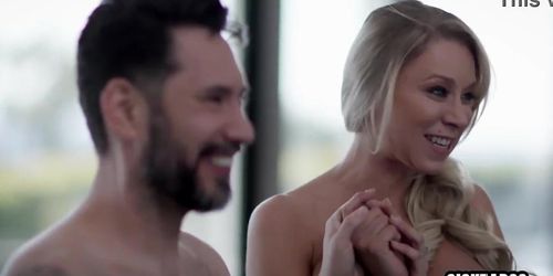 New family rule and rough foursome sex and hot teen Demi Hawks liked stepdads big cock Tommy Pistol while big ass stepmom Katie (Abby Byens, Alice Witchcraft, Jay Ashley, Jay Romero, Katie Morgan)