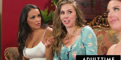 ADULT TIME Lena Paul Uses Sex Genie To Wish For INSANE 3 WAY With Sofi Ryan And Angela White! (Angela Ryan, Lena Hard)