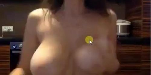 BUSTY SUPER SEXY girl has a BEAUTIFUL ORGASM