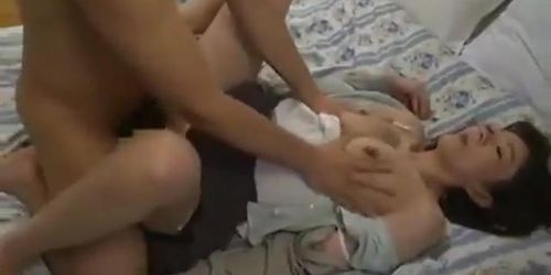 Mature Milf was  by boy while her husband has just left home - Pt.2 On HdMilfCam.com
