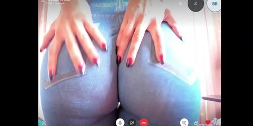 Bellabrookz leggins ass dance (Bella Brookz)