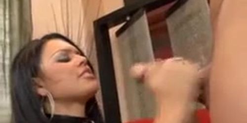 Eva Angelina - Strip Tease Then Fuck