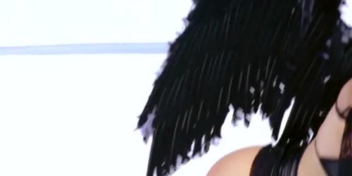 Music sex clip 747 ( the NUN and BLACK ANGEL )