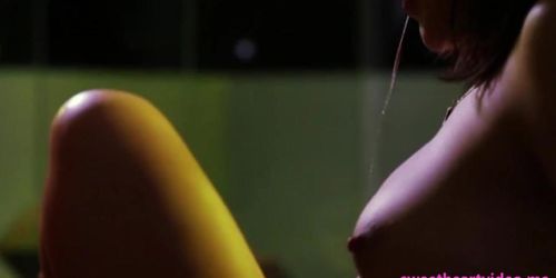 Sexy Abella Danger and Elexis Monroe in very romantic lesbian sex (Savannah Stern)