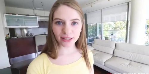 Alice March got her skinny pussy screwed by her step bro