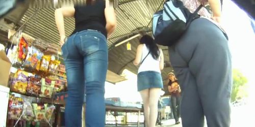 Exotic  clip with upskirt scenes 1