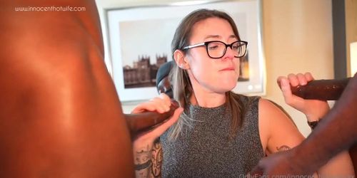 Cuck Housewife Vs 3 BBC