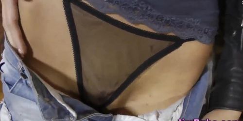 Pov amateur sucks old man