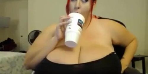 Steamy Large Breasts Flirt