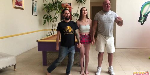 Behind The Scenes - Hazel Moore - BTS Sweet Anal Schoolgirl (Maestro Claudio, Tommy Pistol)