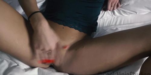 Gorgeous Tight Brunette Step Sis Caught Masturbating And Fucked On Vacation - Mackenzie Mace