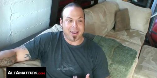 Nasty cock rider Mike Hawk jerks off and ejaculates (Dic Tracy)
