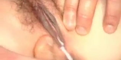 Nami Asian hottie in black lingerie enjoys pussy play (Nami Kimura)