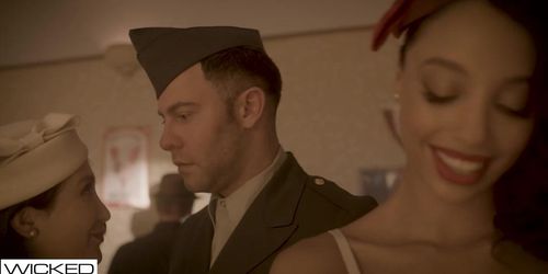 WICKEDOFFICIAL - Enjoy The 1940 s With Jane Wilde Alexis Tae Getting Fucked (Mary Jane Wilde, Seth Gamble)