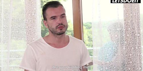 Lucky Stud Gets To Screw Stepsis Sasha Zima &Amp; Stepmom Tera Joy - Letsdoeit