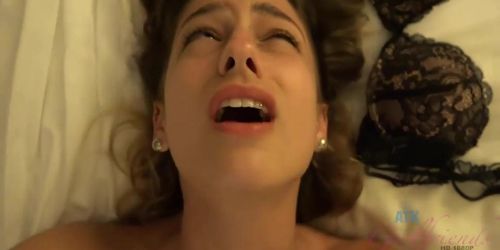 ATK Girlfriends - Kristen Scott - A Break for Her Kitty as You Cum on Her Feet