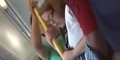 Fucking in a public bus