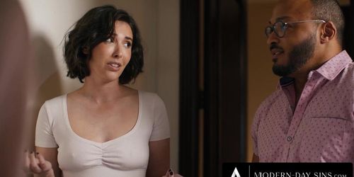 MODERN DAY SINS Bored Casey Calvert's SNEAKY SEX With Hubby Turns Into GANGBANG With Their In Laws (Codey Steele, Michael Vegas)