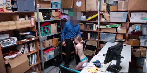 LP Officer fucks the shoplifters pussy so rough (Catarina Petrov)