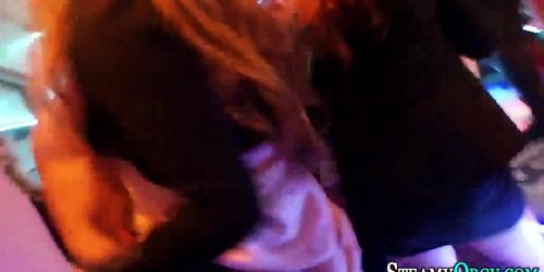Amateur cfnm teen sucking