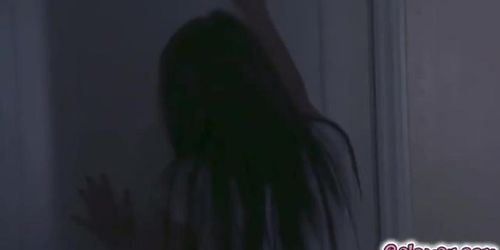 Let see this intense lesbian sex where Halle and Mrs. Smitheats pussy