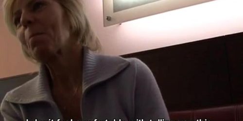 Mrs Jitka really needs the cash