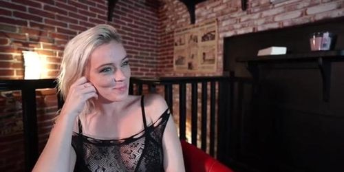 Busty blonde wants to take on two dicks at the same time (Take Two)
